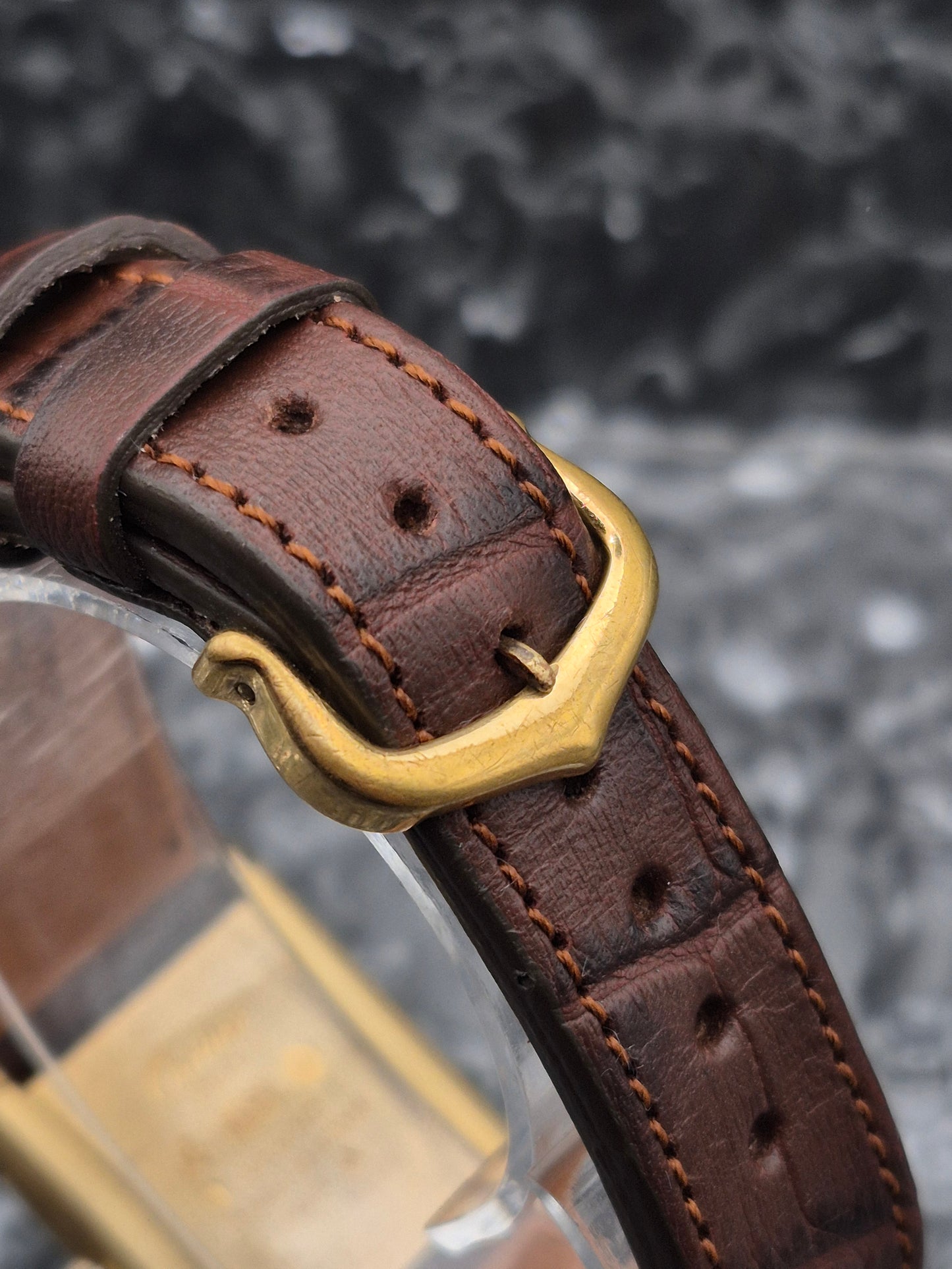 Cartier Must De Tank Lapis Lazuli Dial Mechanical Unisex - MEDIUM Size