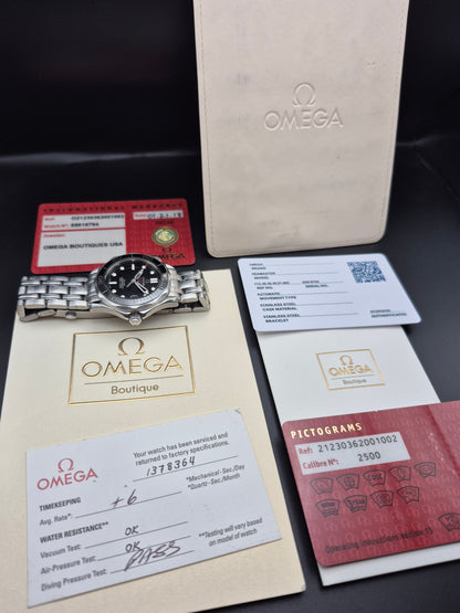 Omega Seamaster 300M Midsize Co-Axial 'No Wave' Dial Ref. 212.30.36.20.01.002
