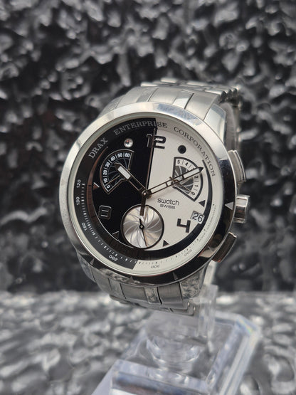 Swatch James Bond Special Hugo Drax Moonraker Ref. YRS410G Chronograph