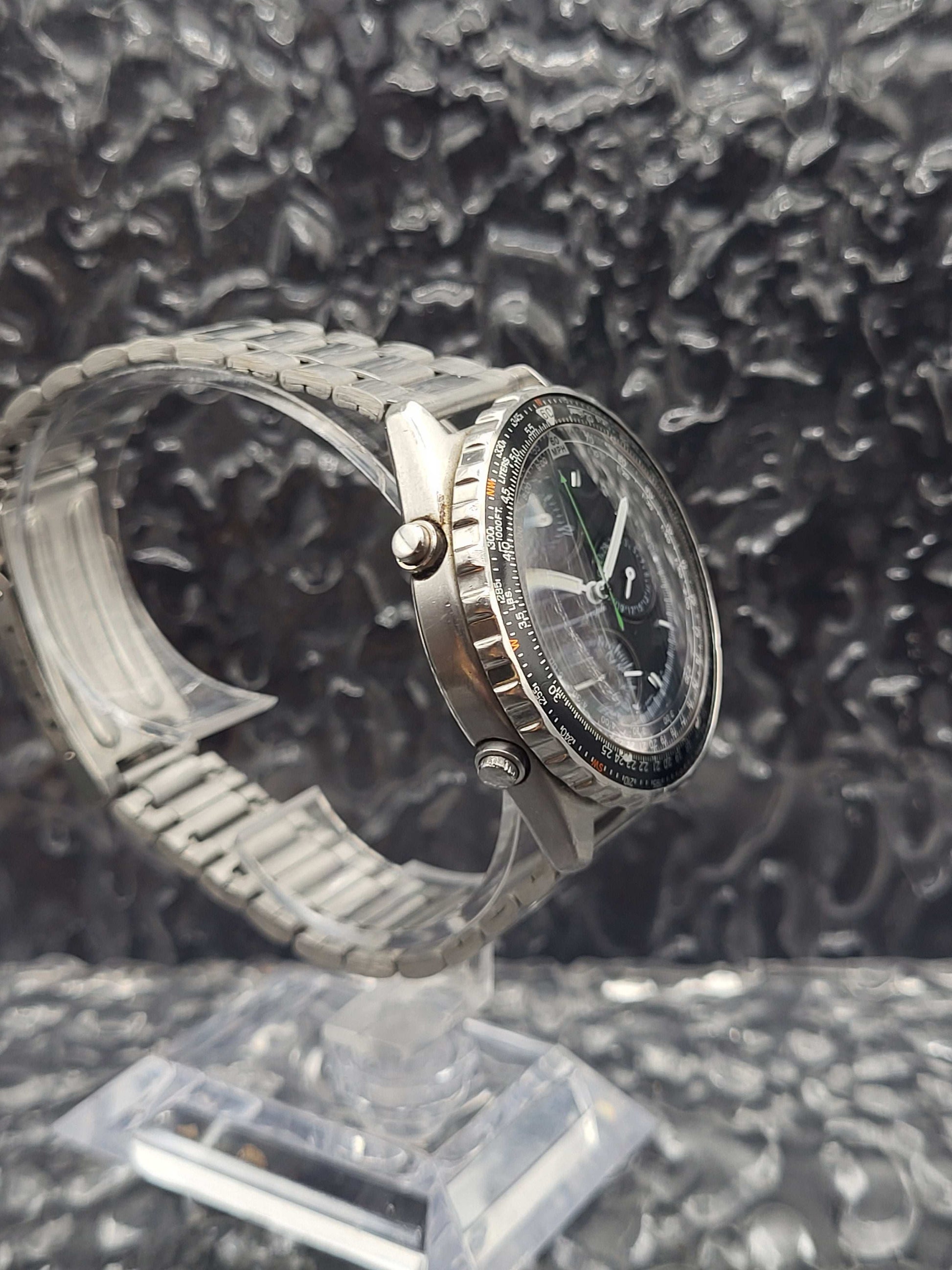 Seiko Sky Professional Chronograaf - Ref. 7T34-6A20 - Quartz