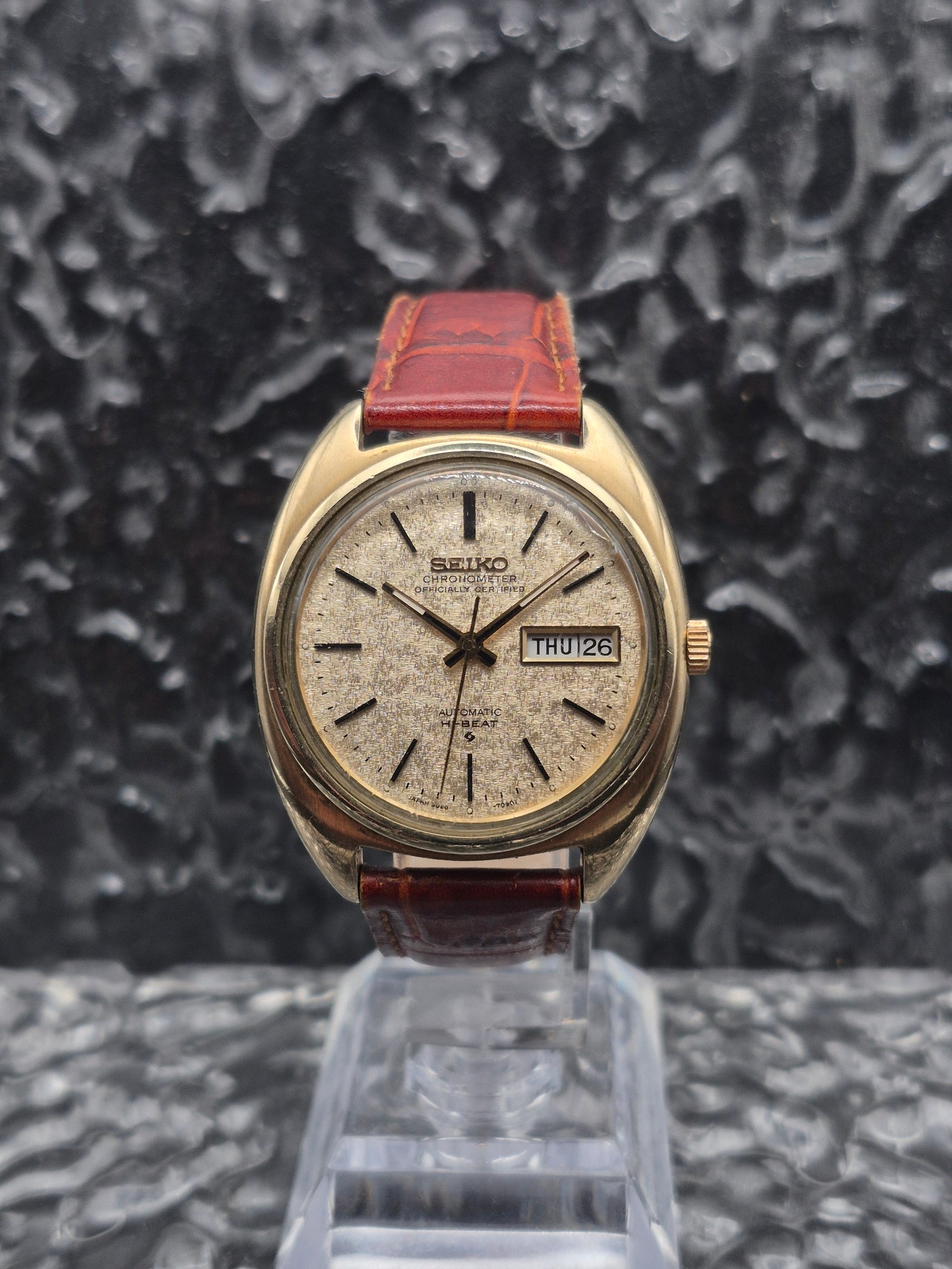 Seiko Chronometer Hi-Beat Ref. 5626-7090 Day Date - Export Model - Red Robin Watches