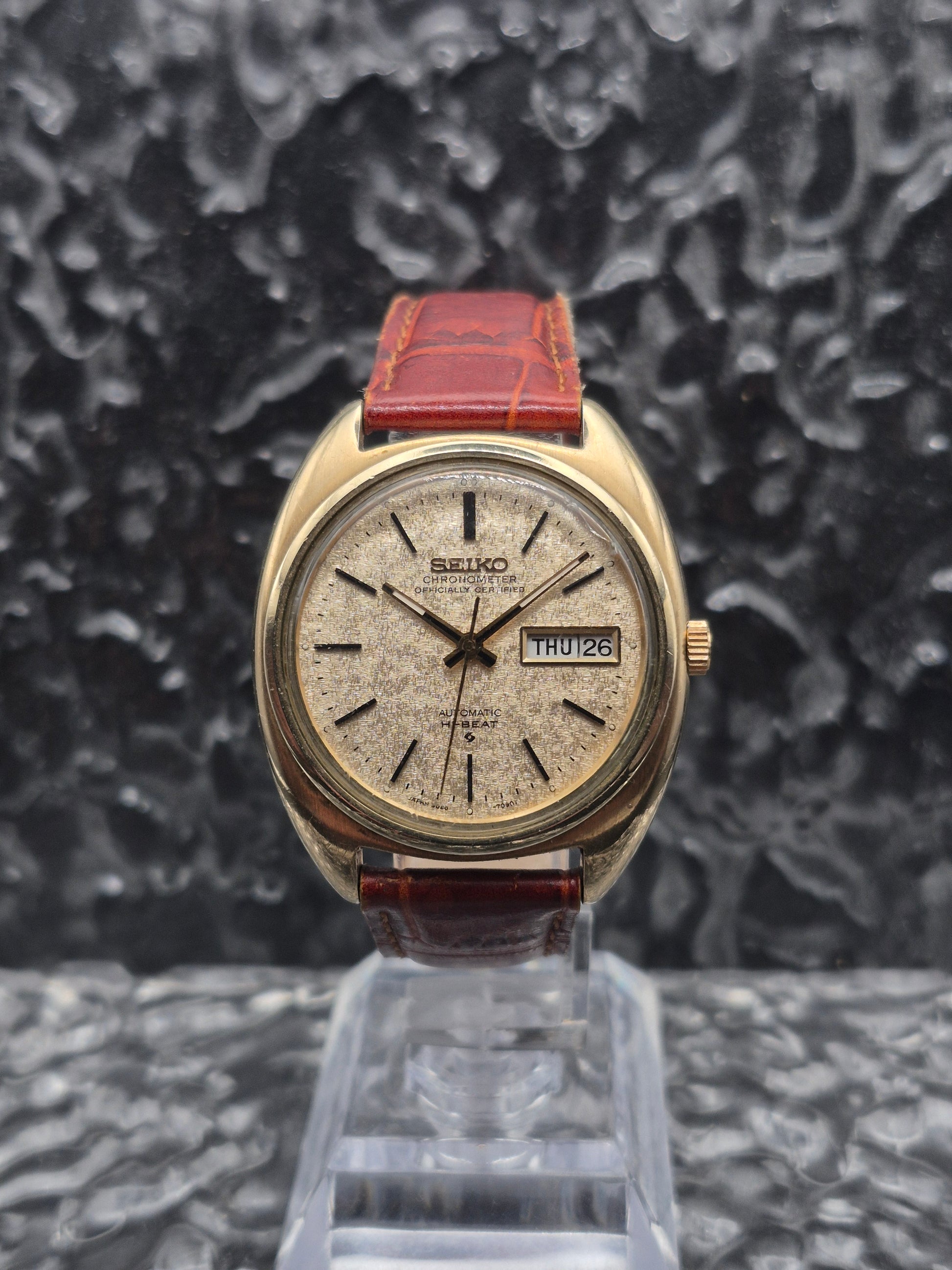 Seiko Chronometer Hi-Beat Ref. 5626-7090 Day Date - Export Model - Red Robin Watches