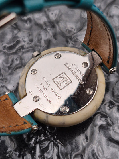 Tissot Rockwatch Ref. R150 Marble Stone Unisex Watch With Box