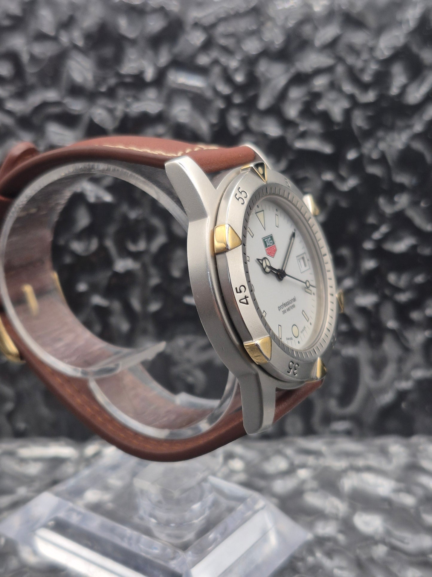 TAG Heuer Professional 200 Ref. 955.706G - 1990s Vintage Beautiful Condition