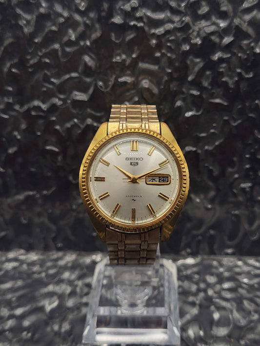 Seiko 5 - Ref. 5126-8050 - Fluted Bezel - Automaat