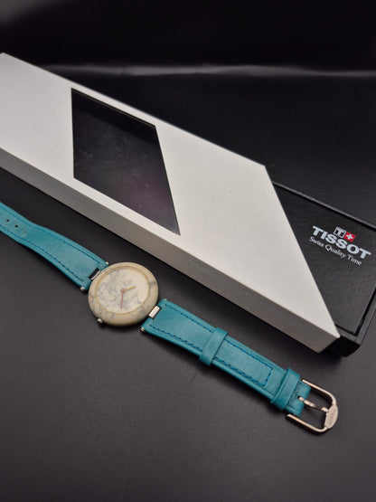 Tissot Rockwatch Ref. R150 Marble Stone Unisex Watch With Box