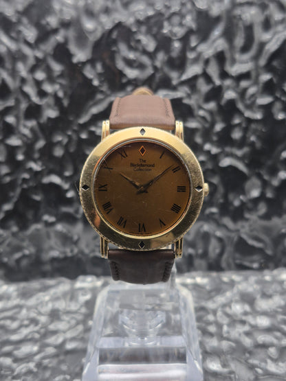 Seiko Black Diamond Collection Ref. 5P30-7020 Rotating Bezel