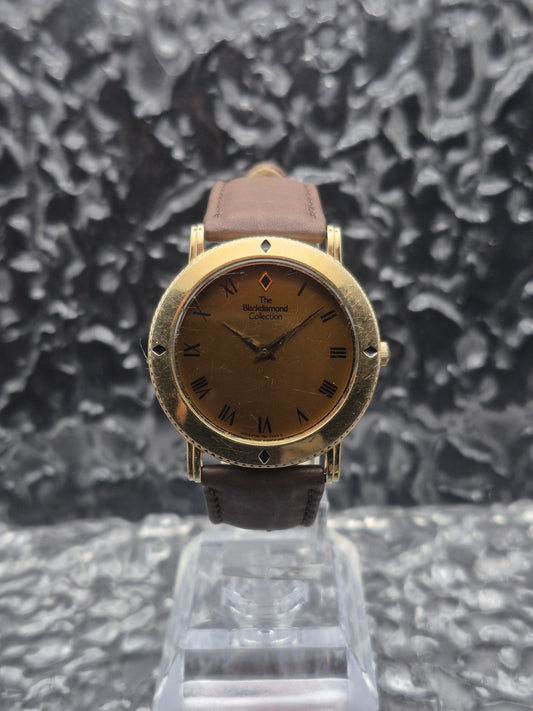 Seiko Black Diamond Collection Ref. 5P30-7020 Rotating Bezel
