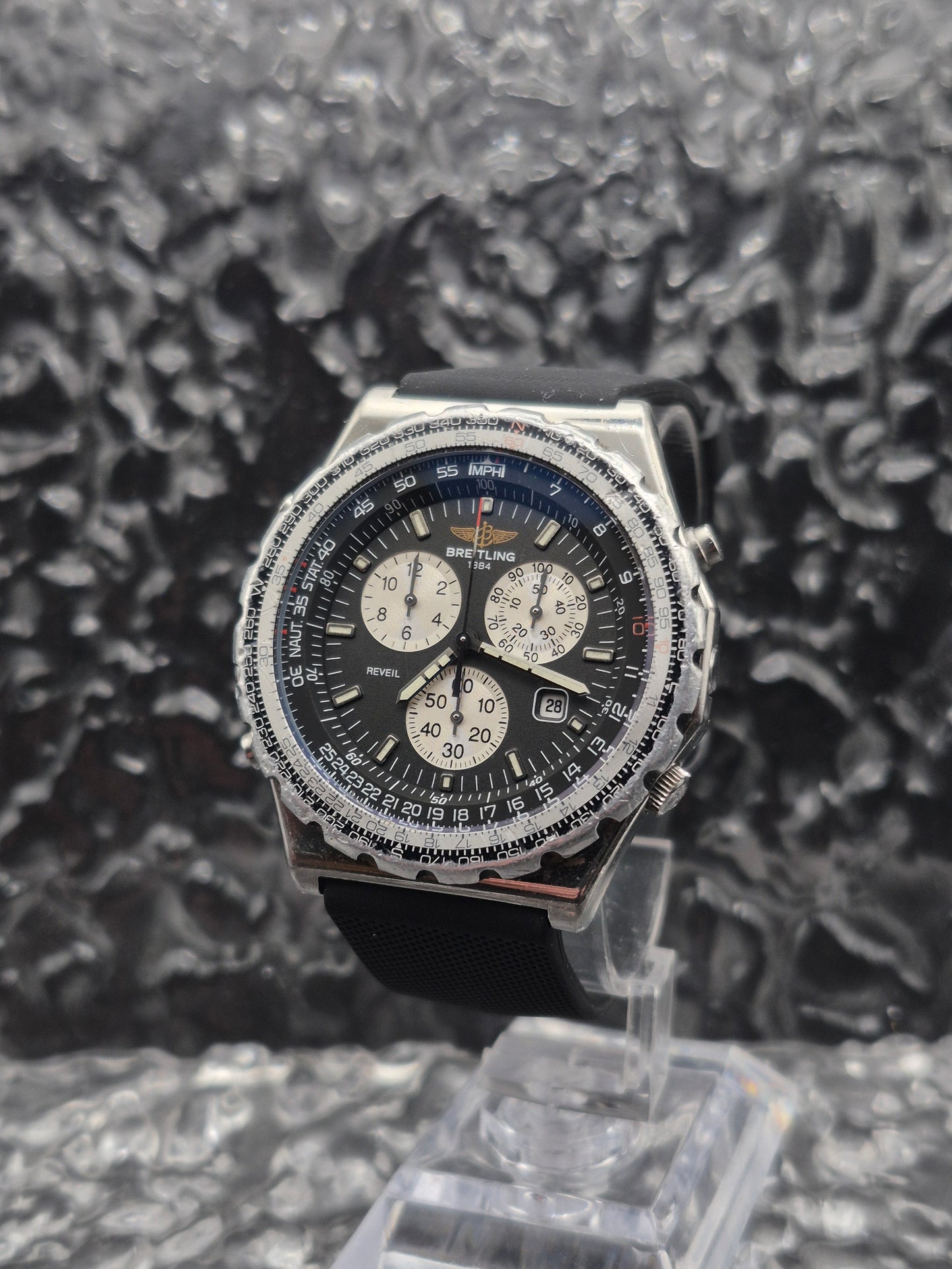 Breitling Jupiter Pilot Ref. A59028 Quartz Panda Dial - With Papers And Bracelet