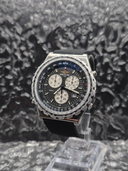 Breitling Jupiter Pilot Ref. A59028 Quartz Panda Dial - With Papers And Bracelet