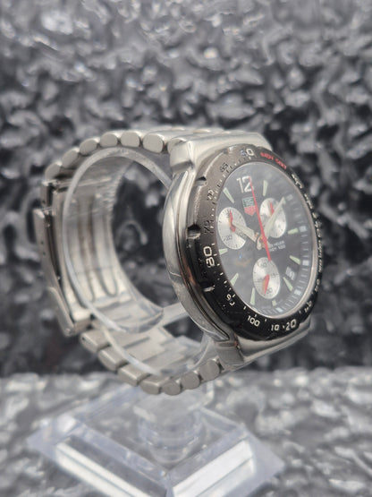 Tag Heuer Indy 500 Chronograph Ref. CAC111A Vintage 42mm Reversed Panda - Red Robin Watches