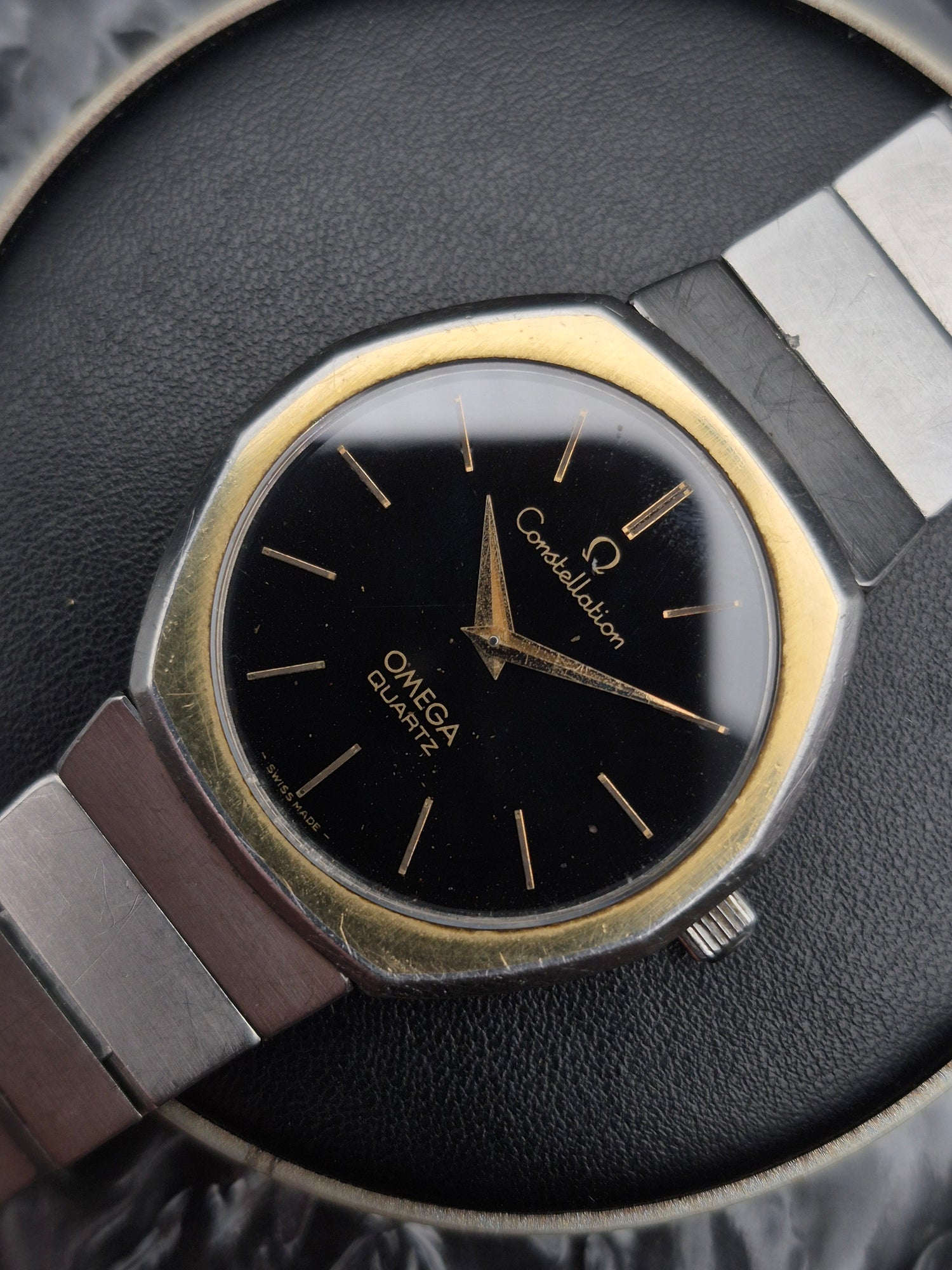 Omega Constellation Ref. 195.0003 Cal. 1330 Two Tone Quartz - Red Robin Watches