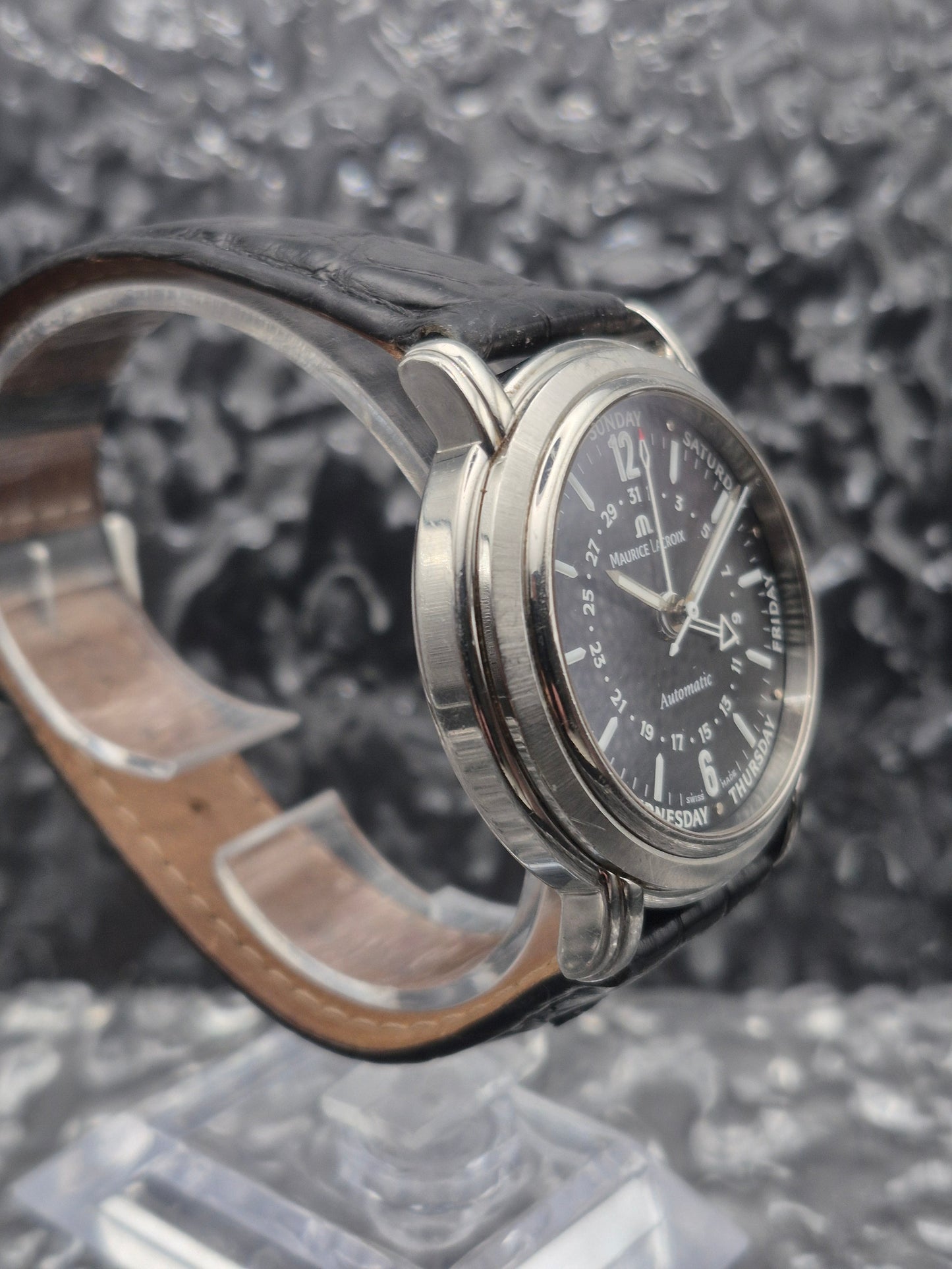 Maurice Lacroix Masterpiece 'Clinq Aiguilles' Ref. 27857 Automatic Pointer Date - Red Robin Watches