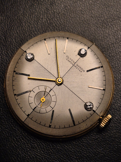 Ulysse Nardin Chronometer Sector Dial 14k Yellow Gold Diamond Set - Red Robin Watches